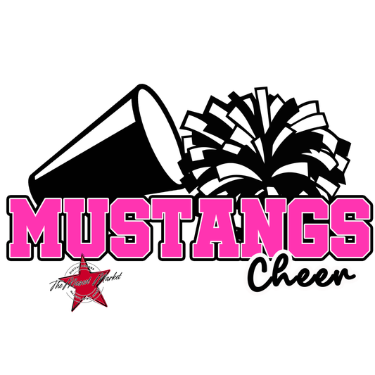 Mustangs Varsity Cheer-Pink