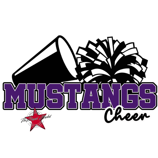 Mustangs Varsity Cheer-Purple