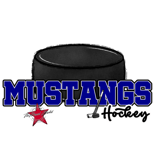 Mustangs Varsity Hockey-Blue