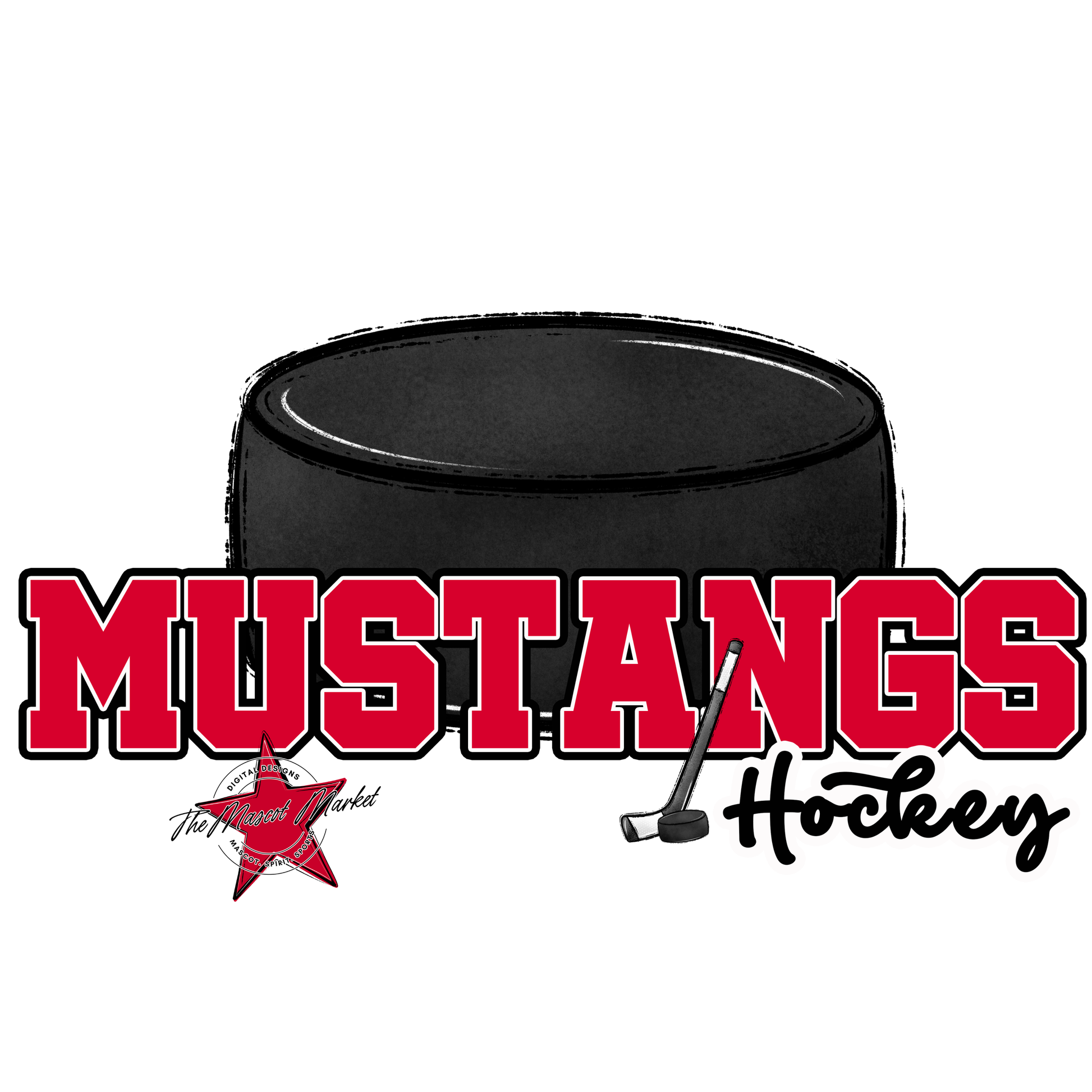 Mustangs Varsity Hockey-Red