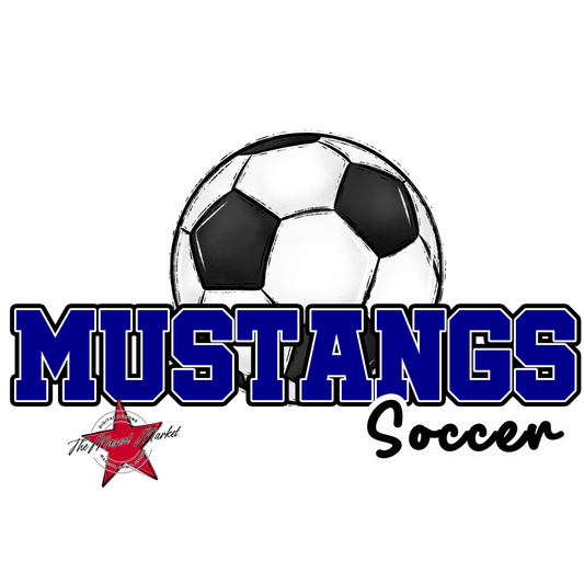 Mustangs Varsity Soccer-Blue