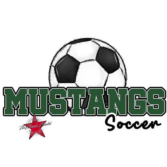 Mustangs Varsity Soccer-Green