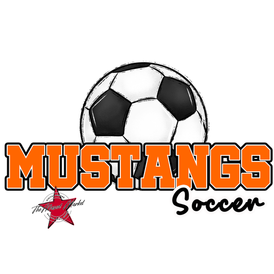 Mustangs Varsity Soccer-Orange