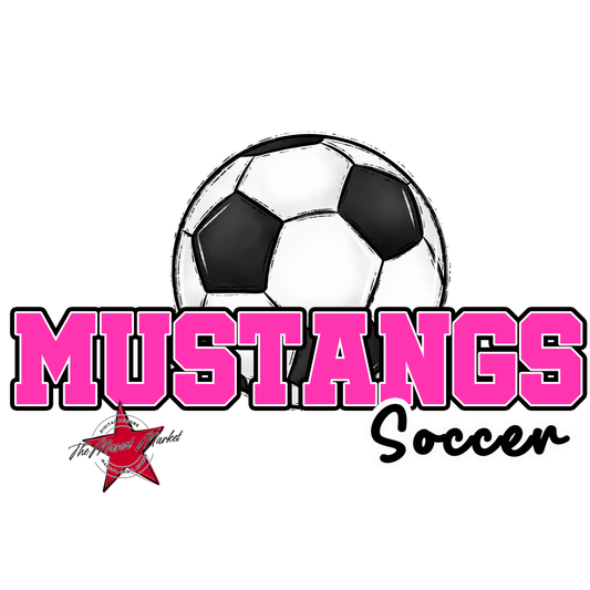 Mustangs Varsity Soccer-Pink