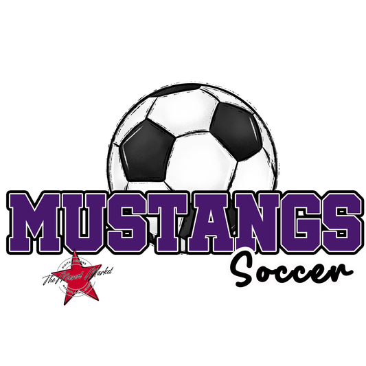 Mustangs Varsity Soccer-Purple