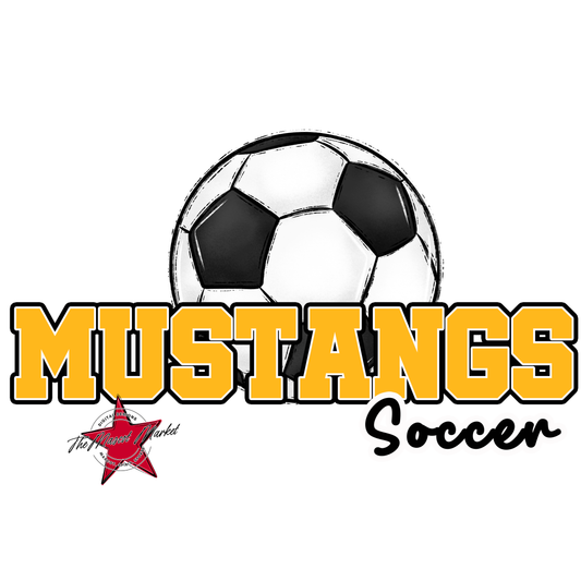 Mustangs Varsity Soccer-Yellow