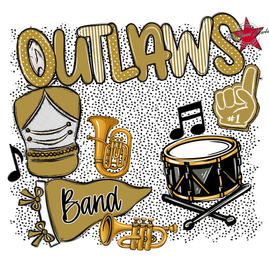 Outlaws Band Spirit-Gold