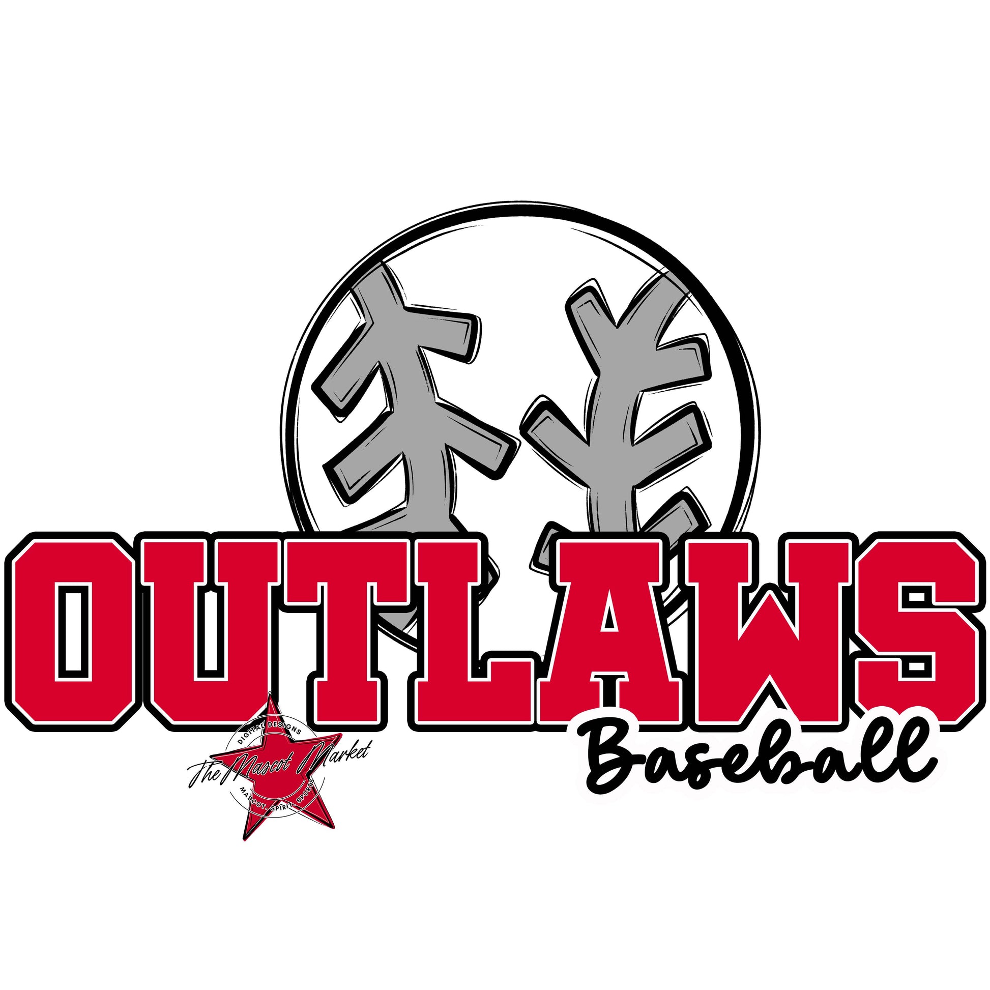 Outlaws Varsity Baseball-Red