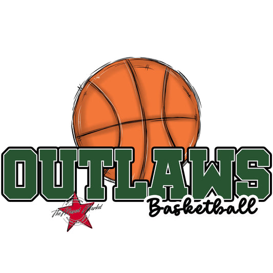 Outlaws Varsity Basketball-Green