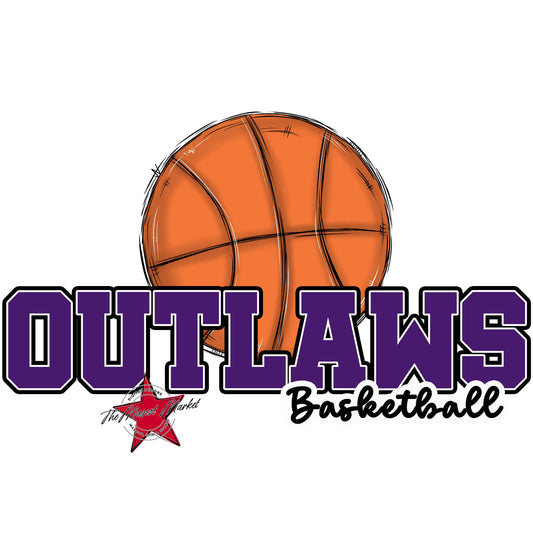 Outlaws Varsity Basketball-Purple