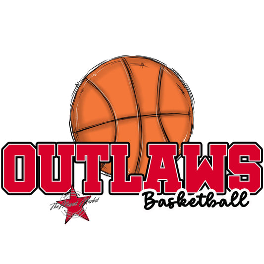 Outlaws Varsity Basketball-Red