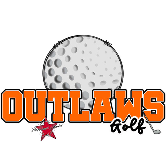 Outlaws Varsity Golf-Orange