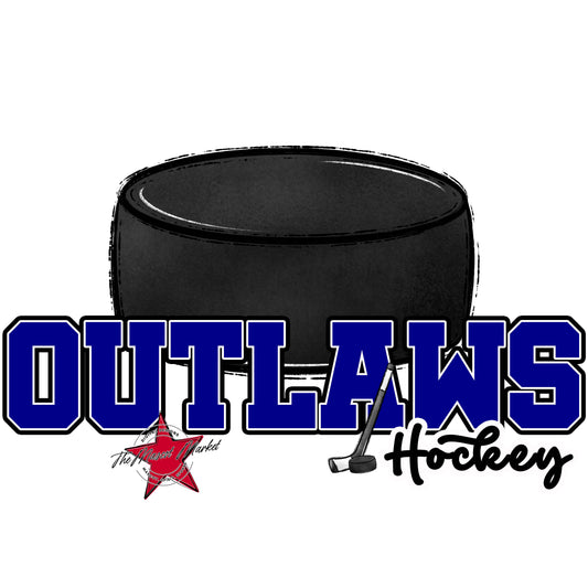 Outlaws Varsity Hockey-Blue