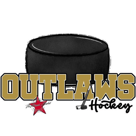 Outlaws Varsity Hockey-Gold