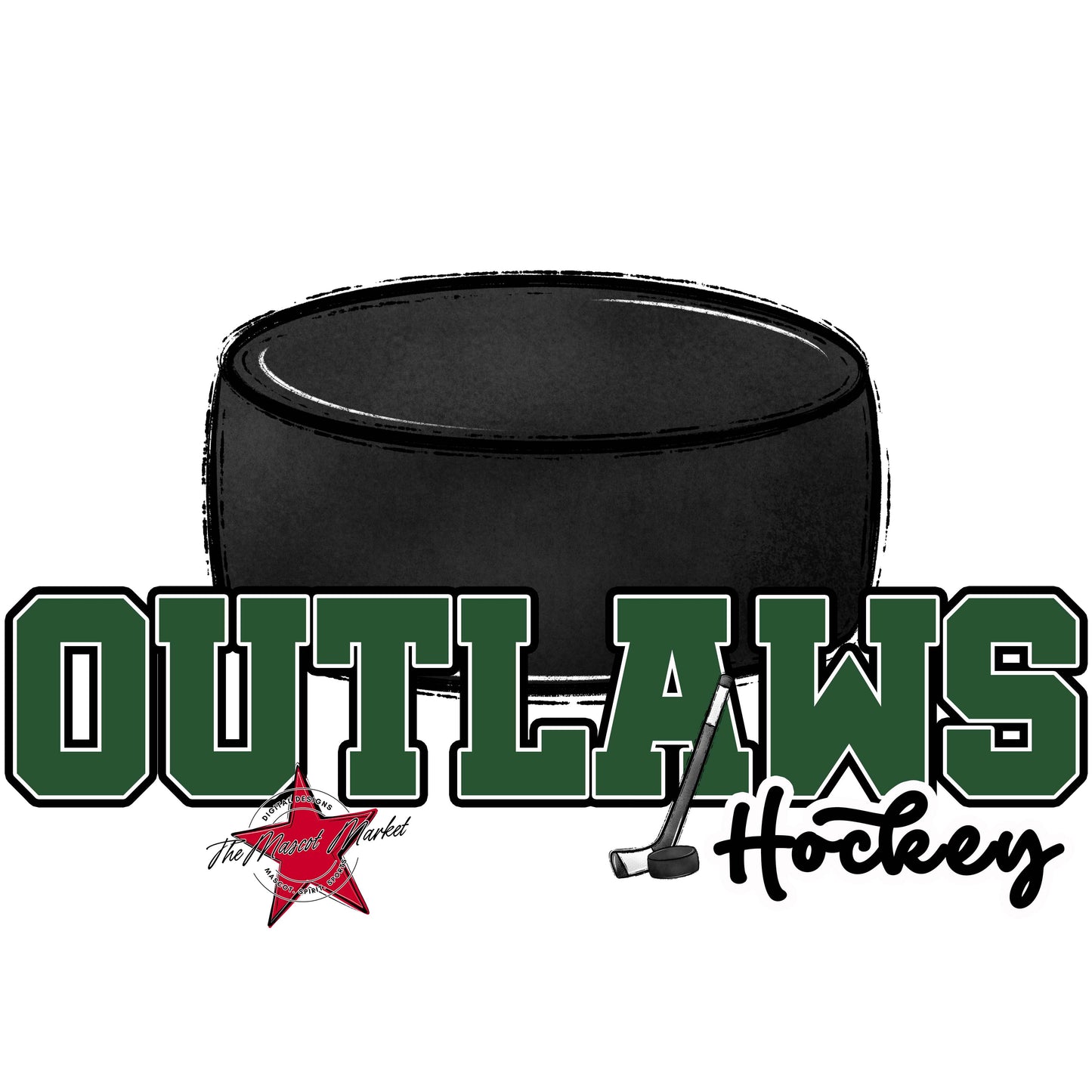 Outlaws Varsity Hockey-Green