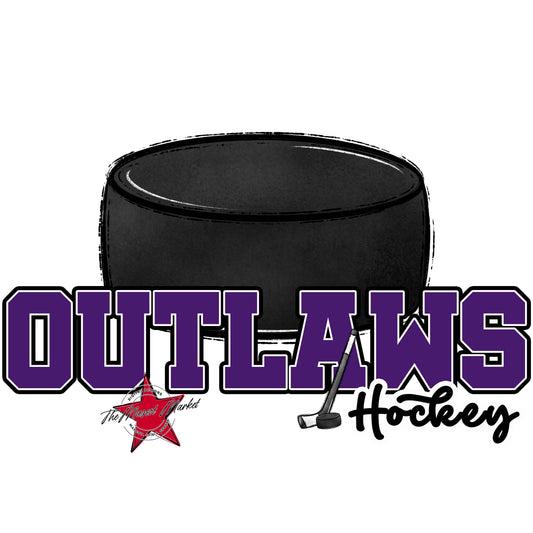 Outlaws Varsity Hockey-Purple