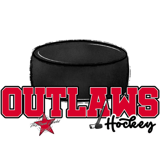 Outlaws Varsity Hockey-Red