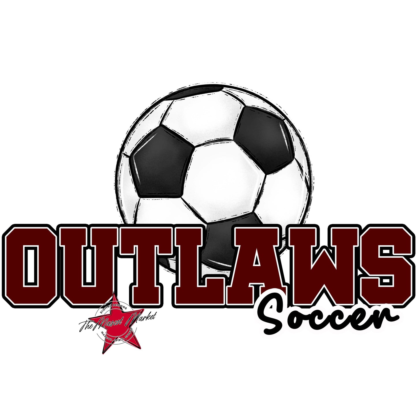Outlaws Varsity Soccer-Maroon