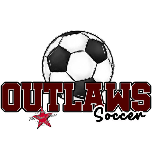 Outlaws Varsity Soccer-Maroon