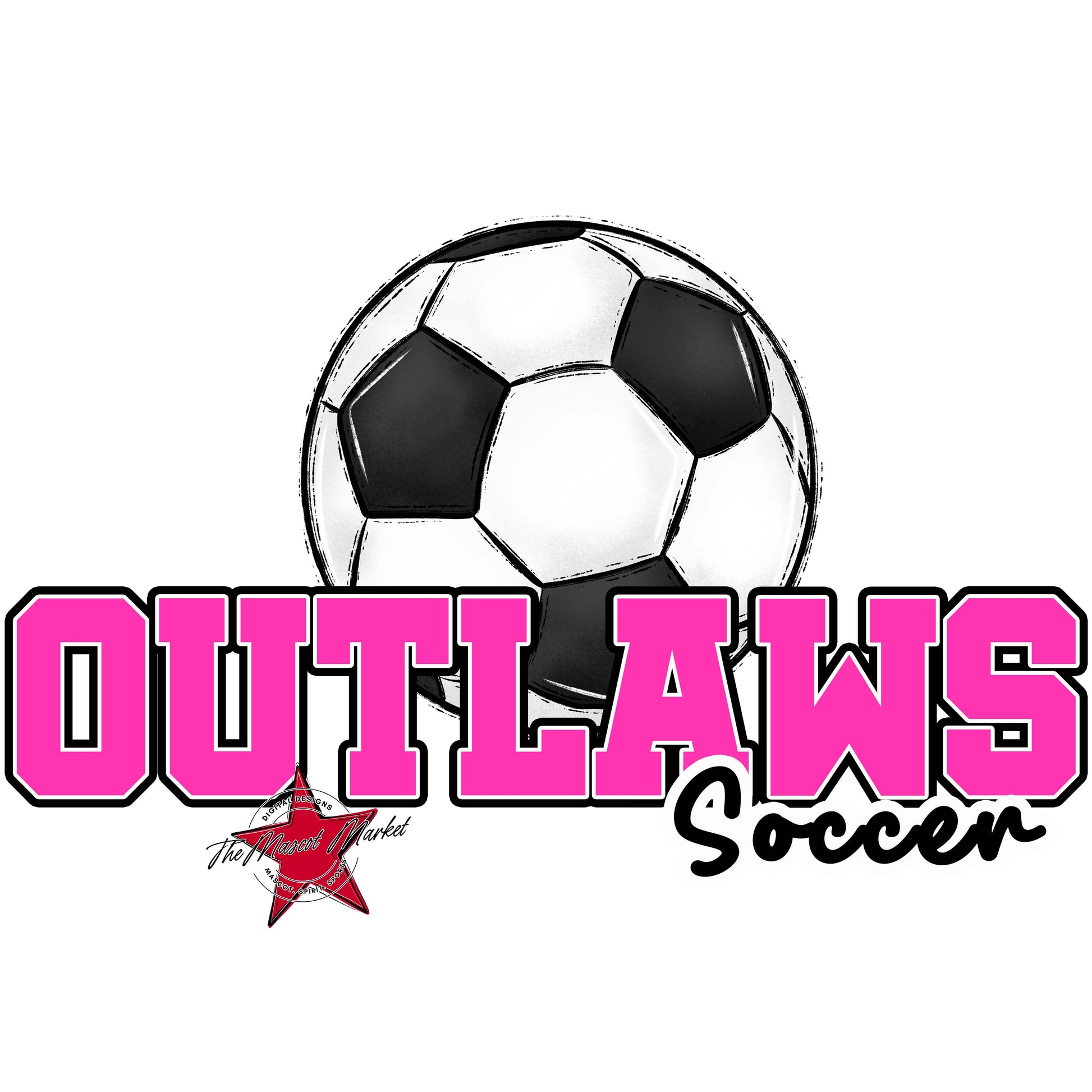 Outlaws Varsity Soccer-Pink