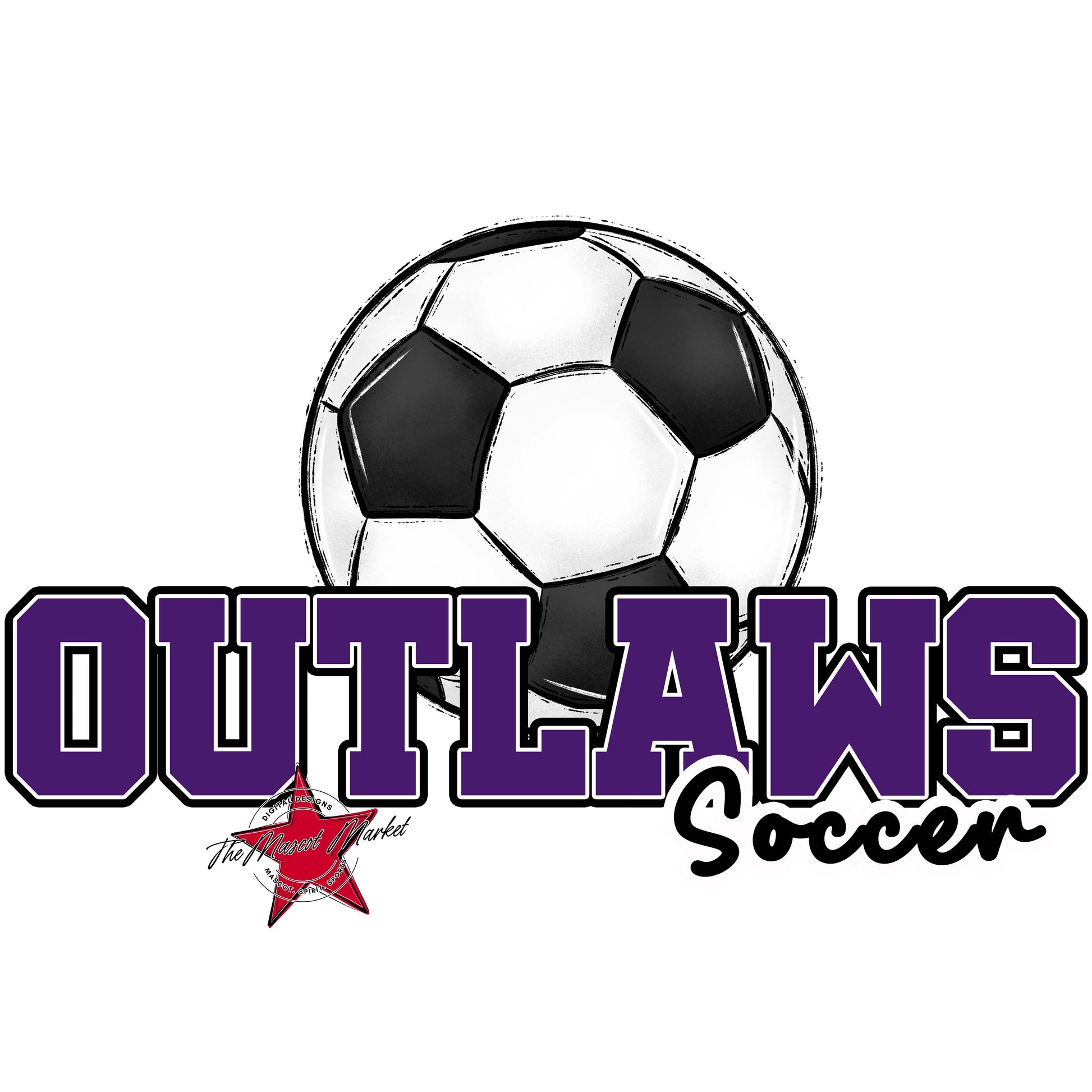 Outlaws Varsity Soccer-Purple