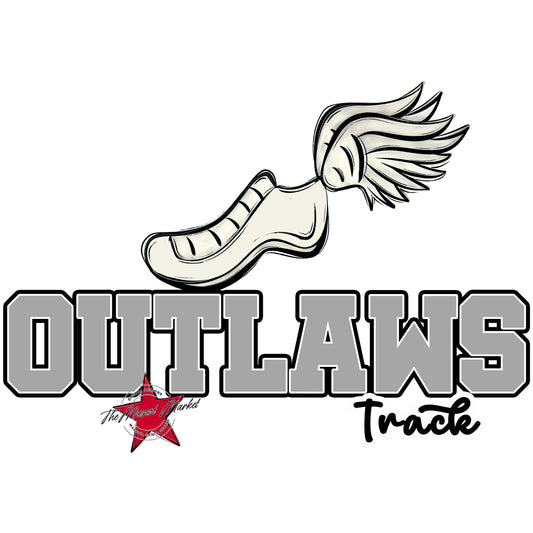 Outlaws Varsity Track-Grey