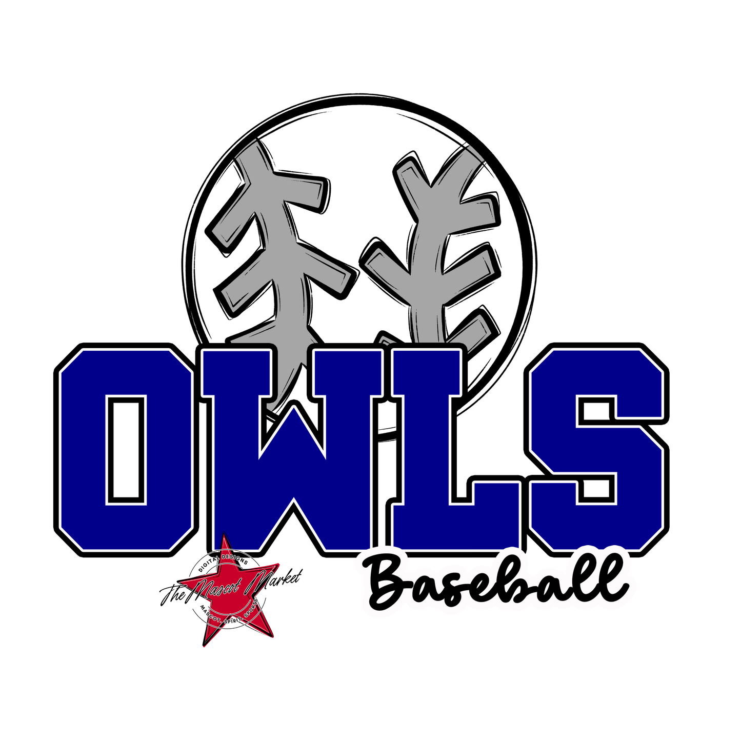 Owls Varsity Baseball-Blue