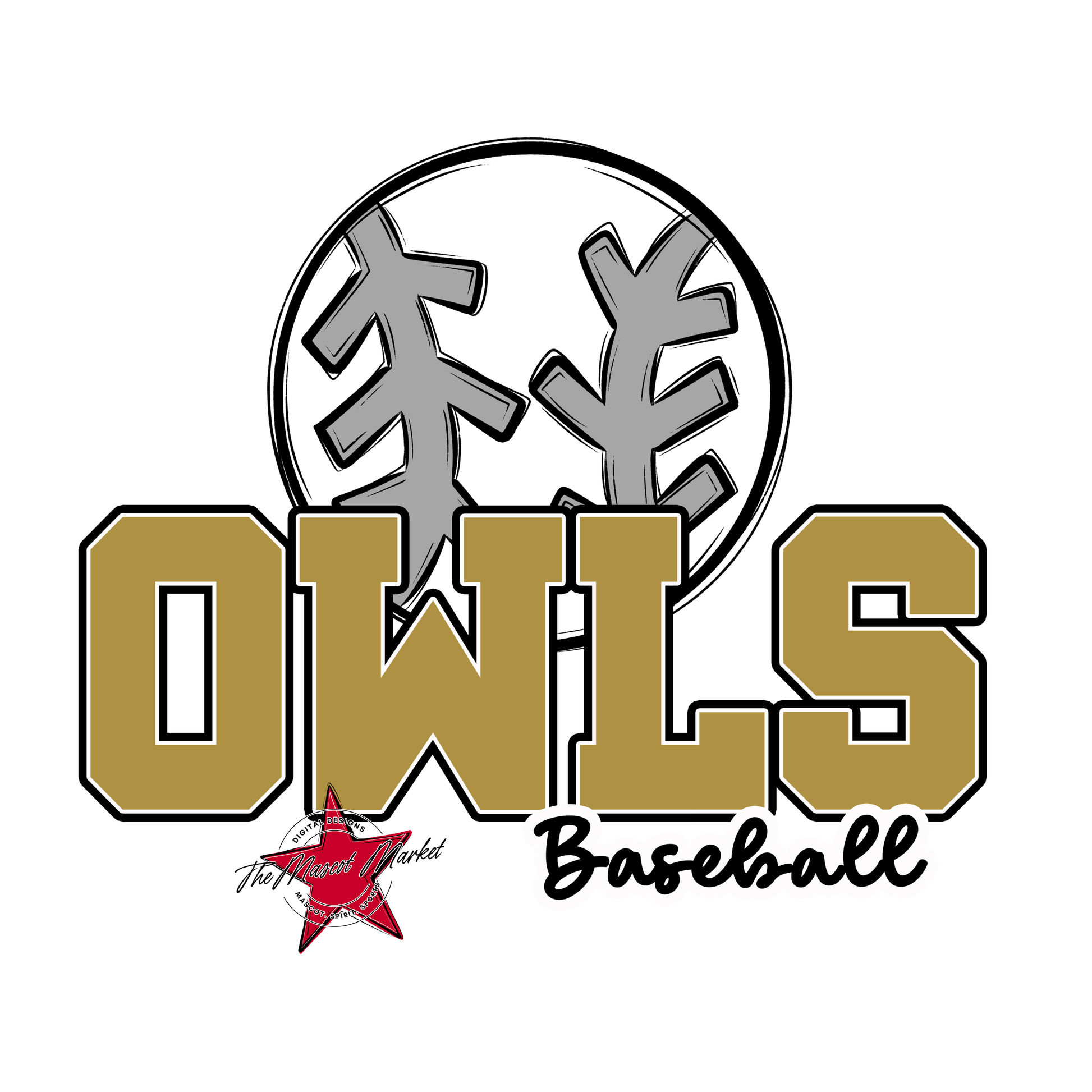 Owls Varsity Baseball-Gold