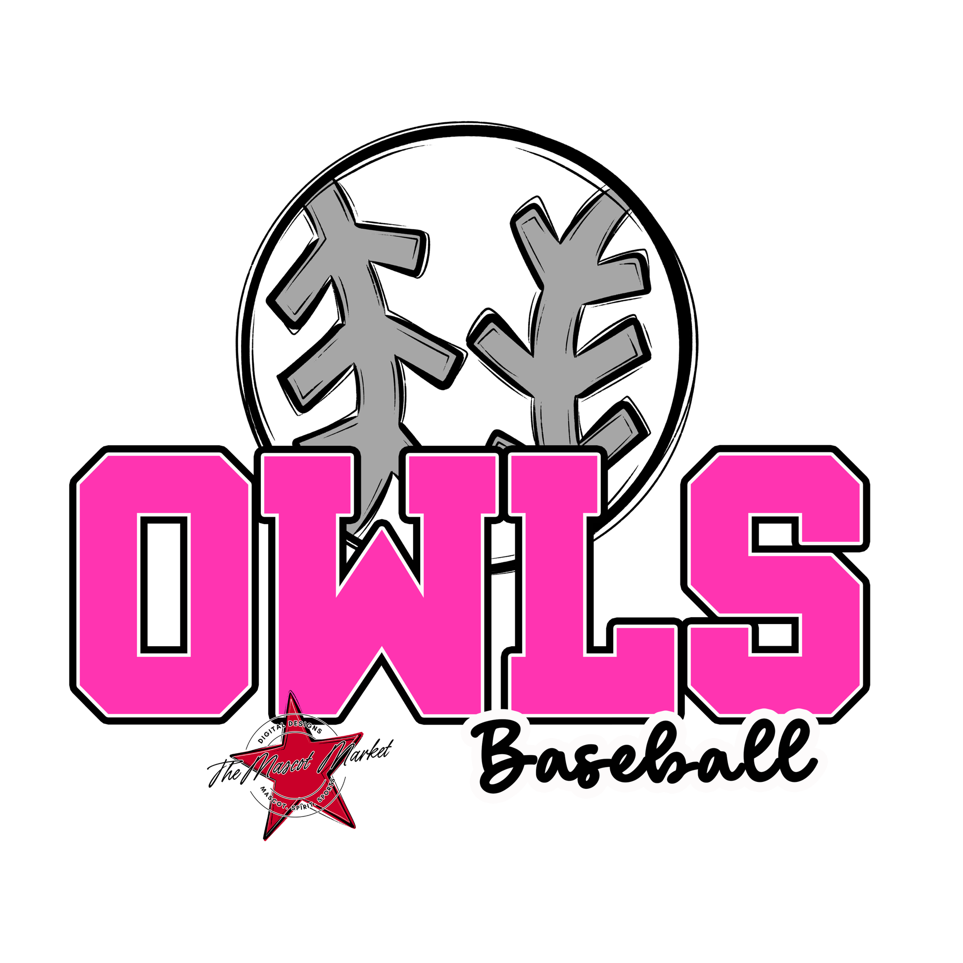 Owls Varsity Baseball-Pink