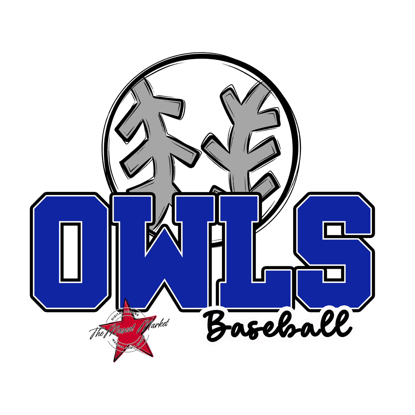 Owls Varsity Baseball-Royal Blue