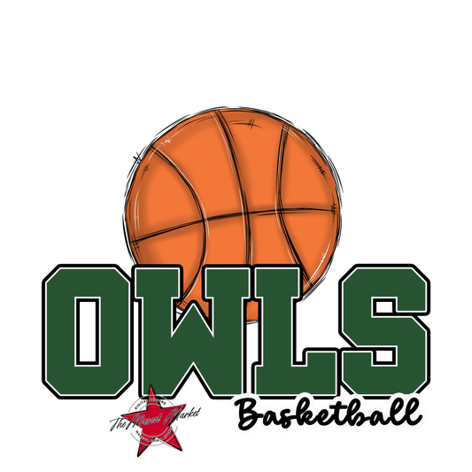 Owls Varsity Basketball-Green