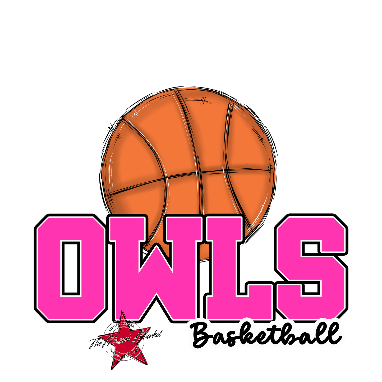 Owls Varsity Basketball-Pink