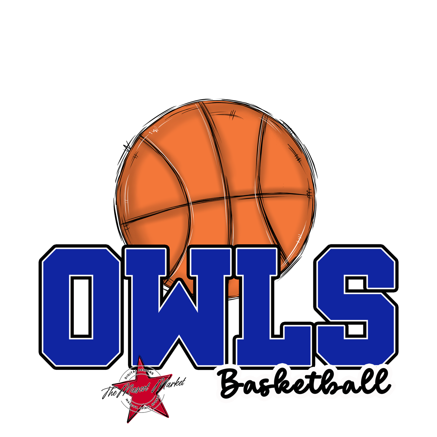 Owls Varsity Basketball-Royal Blue