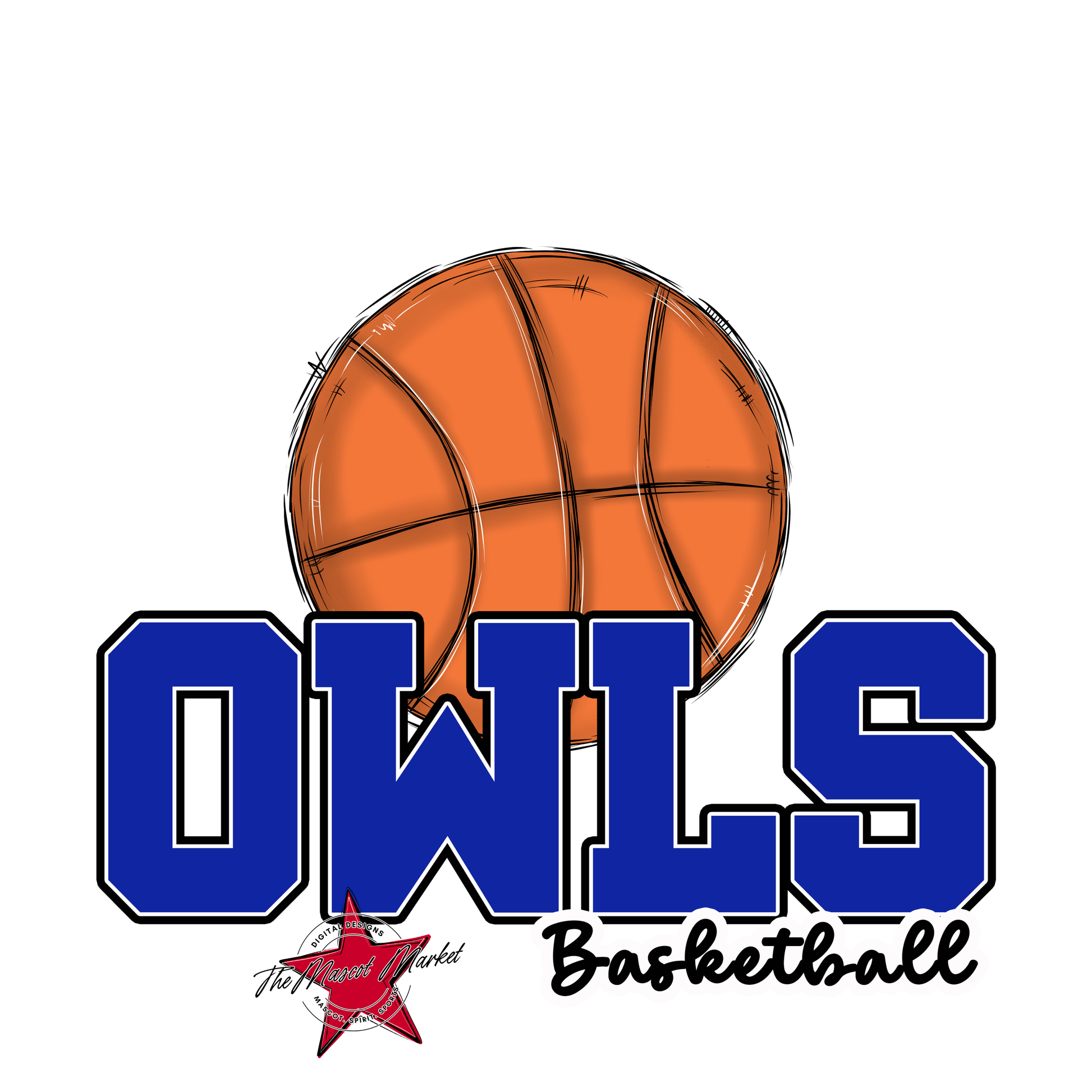Owls Varsity Basketball-Royal Blue