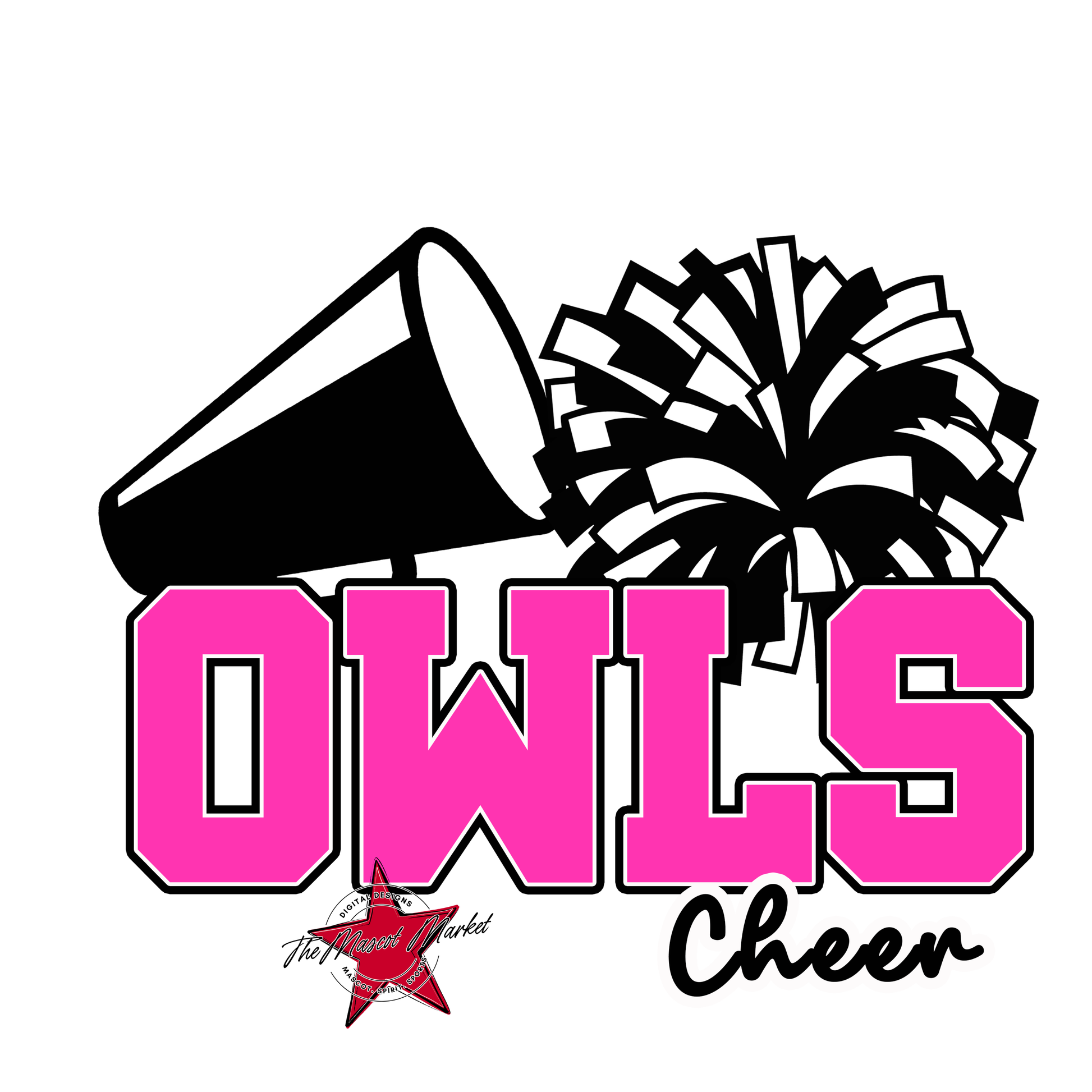 Owls Varsity Cheer-Pink
