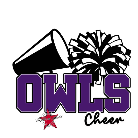 Owls Varsity Cheer-Purple
