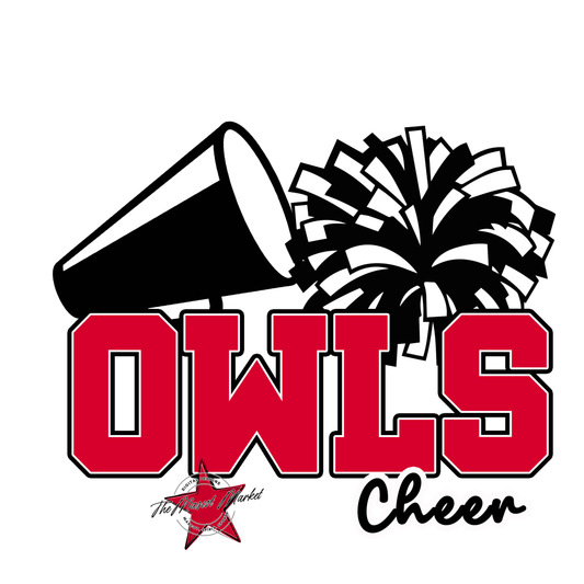 Owls Varsity Cheer-Red