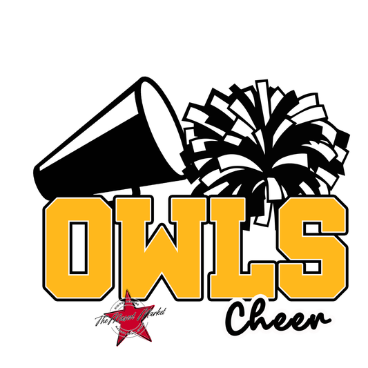 Owls Varsity Cheer-Yellow