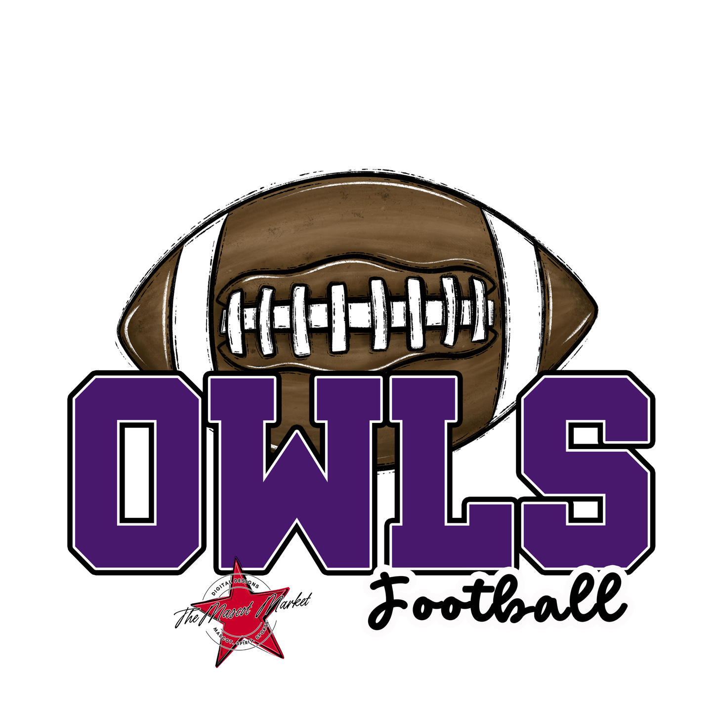 Owls Varsity Football-Purple