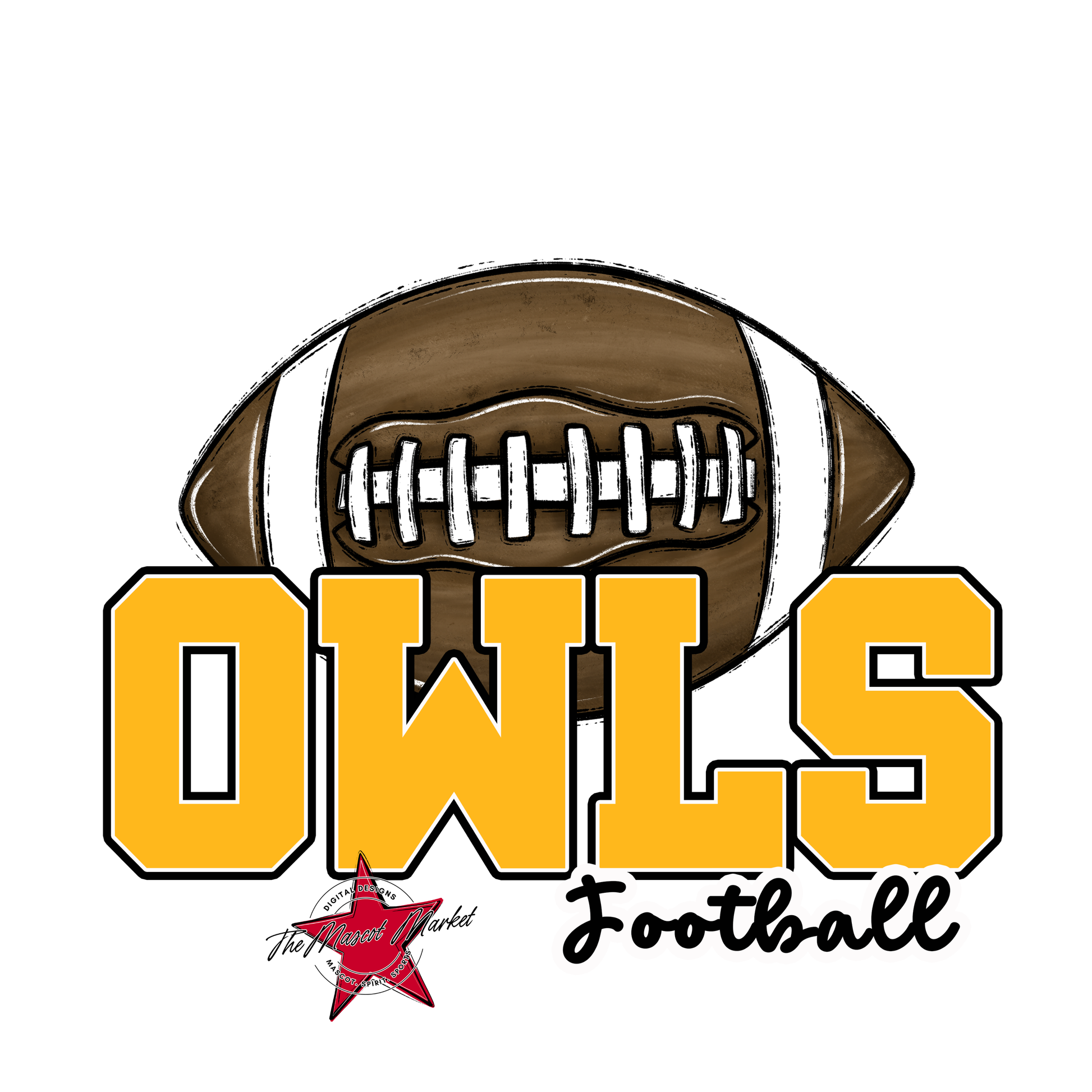 Owls Varsity Football-Yellow
