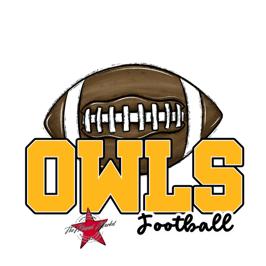 Owls Varsity Football-Yellow
