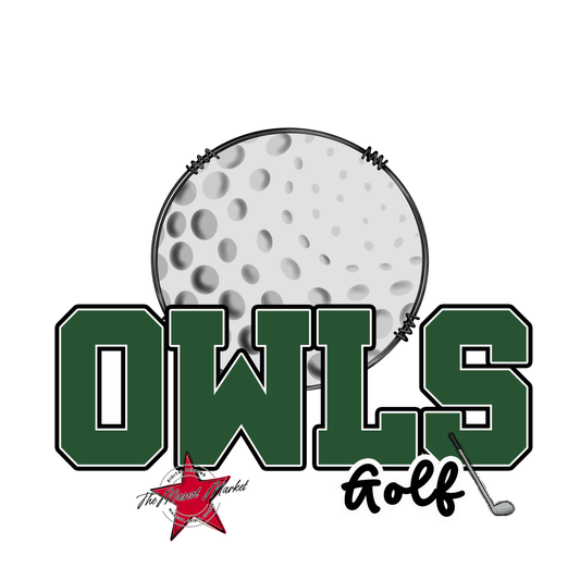 Owls Varsity Golf-Green