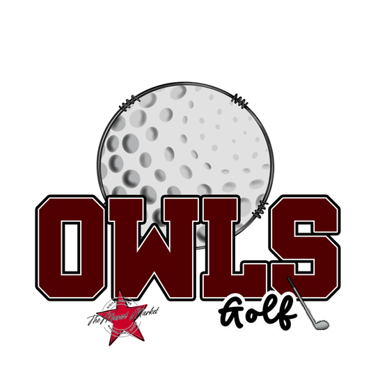 Owls Varsity Golf-Maroon