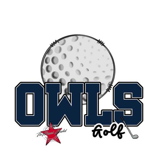 Owls Varsity Golf-Navy