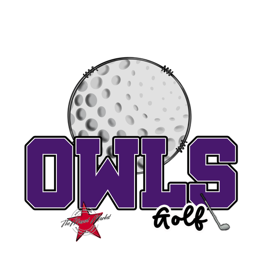 Owls Varsity Golf-Purple