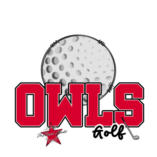 Owls Varsity Golf-Red