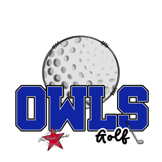 Owls Varsity Golf-Royal Blue