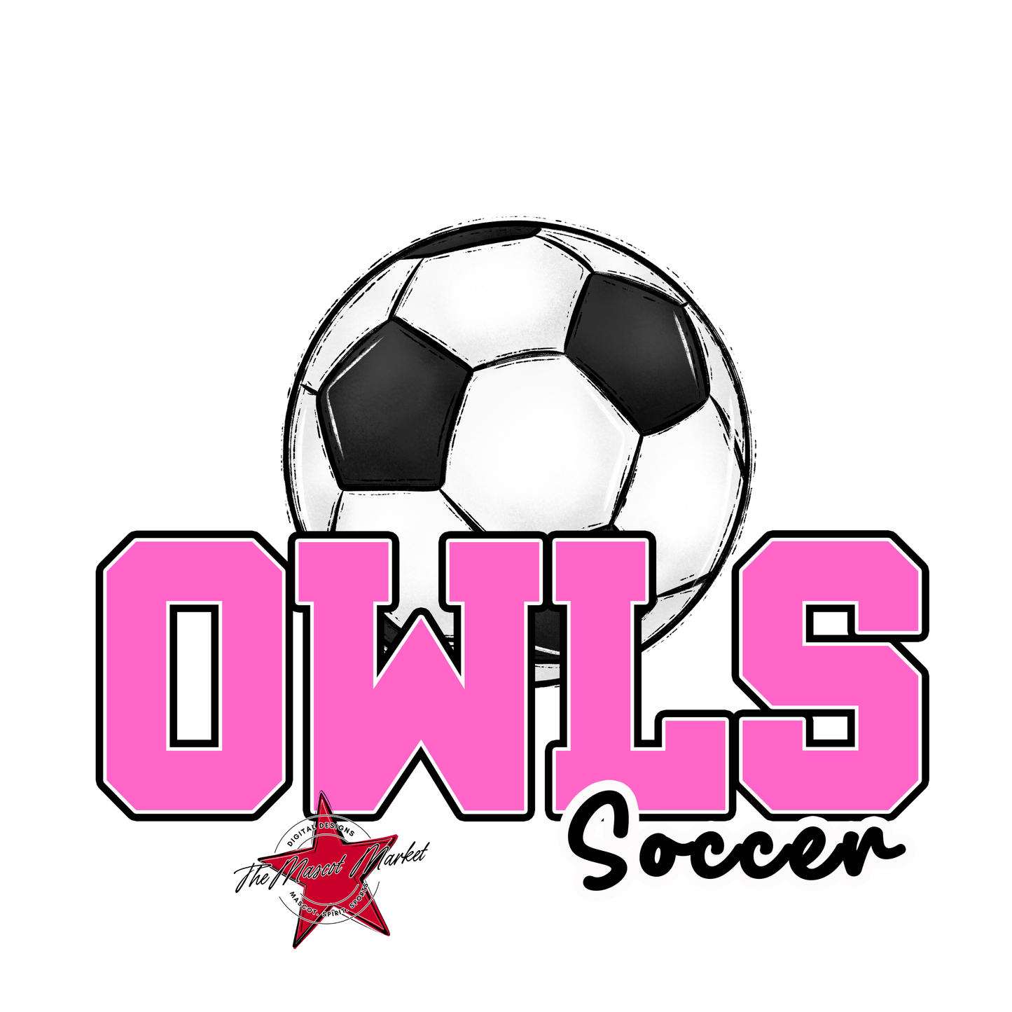 Owls Varsity Soccer-Baby Pink