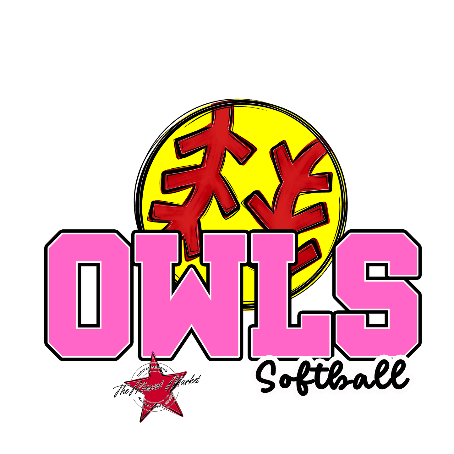 Owls Varsity Softball-Baby Pink
