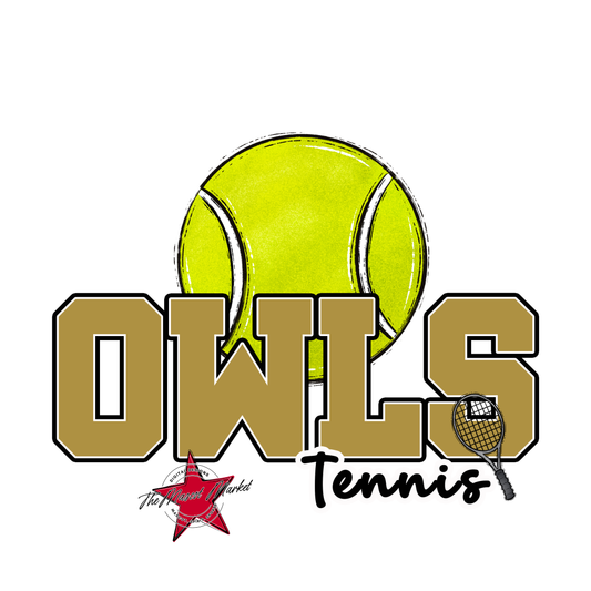 Owls Varsity Tennis-Gold